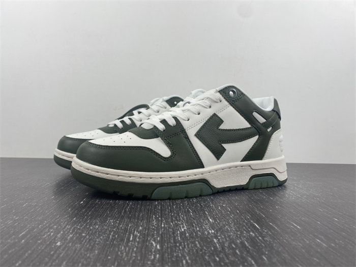 OW Out Of Office OOO Low Tops White Khaki OMIA189S23LEA0015901 detail 7