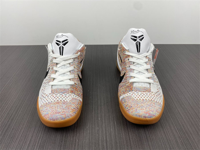 NK Kobe 9 Elite Premium Low HTM Milan White Multi-Color 698595-109 detail 4