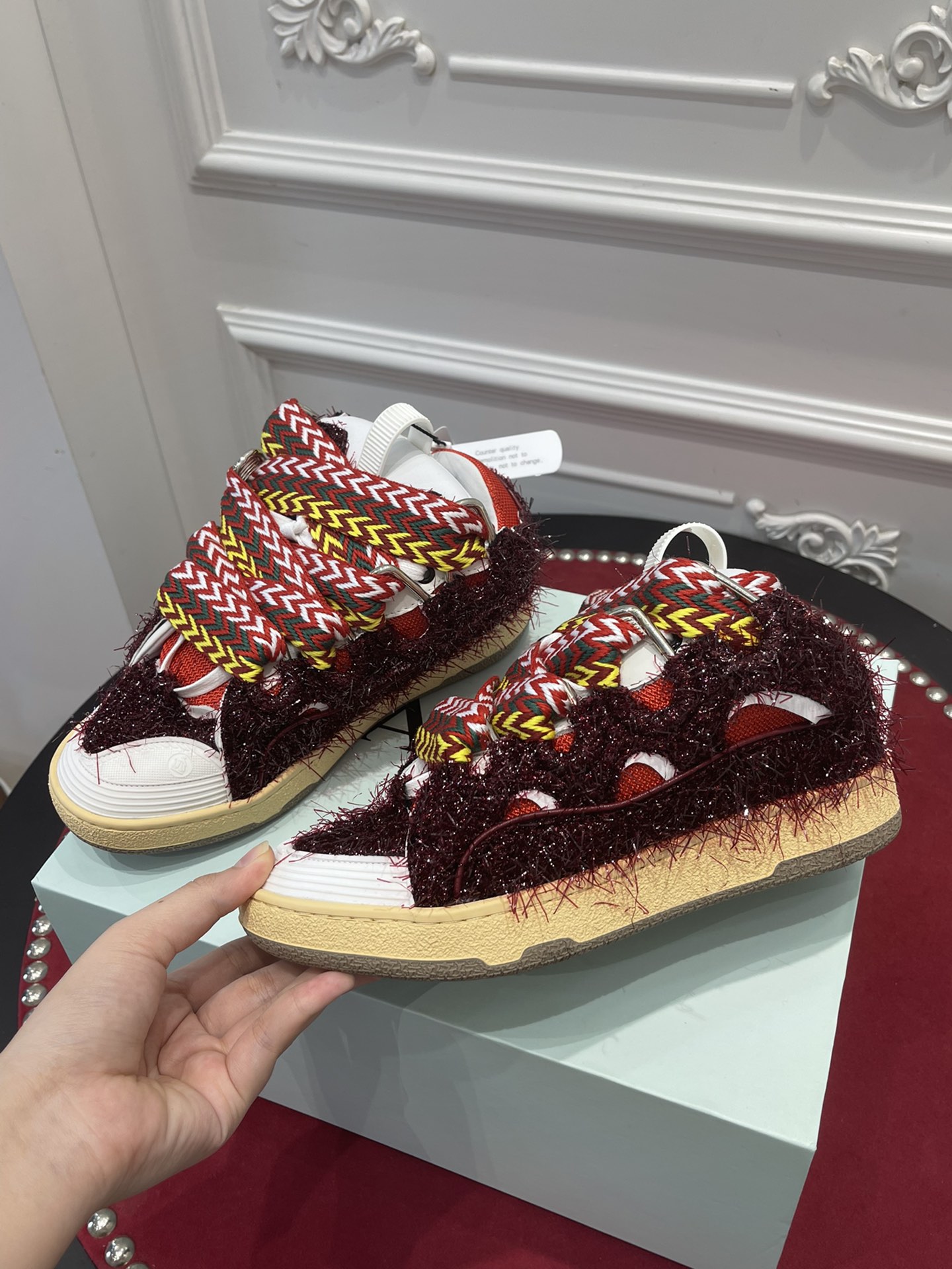LAN × Gallery Department Red detail 5