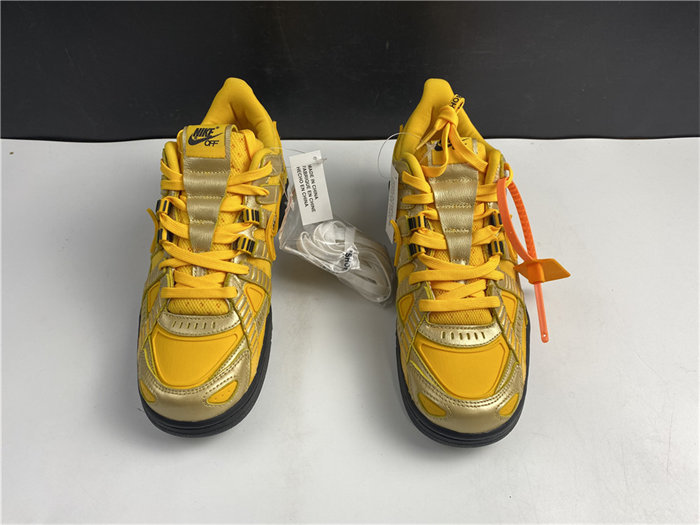 NK Air Rubber Dunk OW University Gold CU6015-700 detail 4