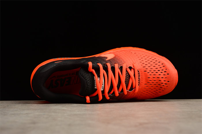 NK Air Max 2017 Bright Crimson Black Fade 849559-600 detail 3