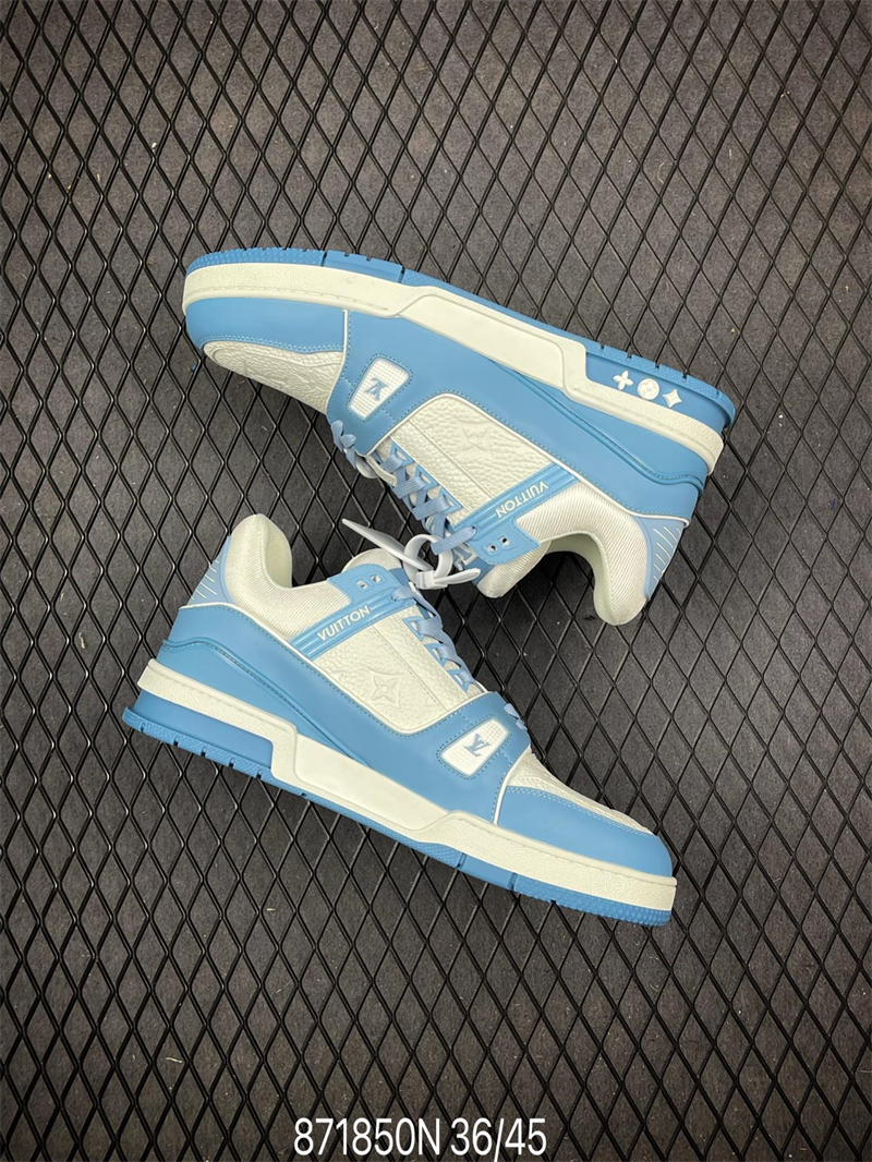 L X V Trainer Sneaker Low Sky Blue detail 6
