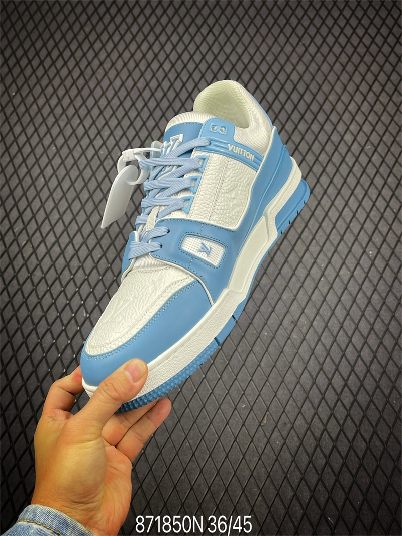 L X V Trainer Sneaker Low Sky Blue detail 8