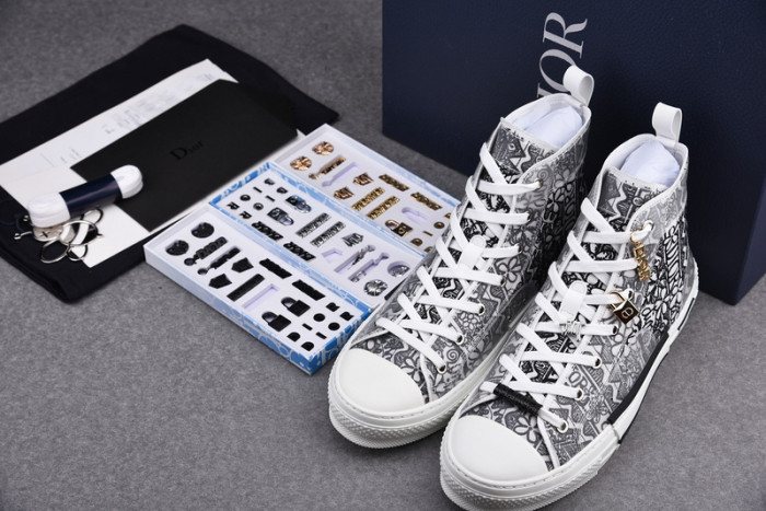 B23 OBLIQUE HIGH TOP SNEAKERS T00480H0534 detail 12