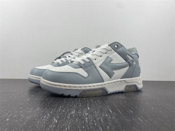 OW Out Of Office "OOO" Low Tops Grey White OMIA189S22LEA0010109 detail 7