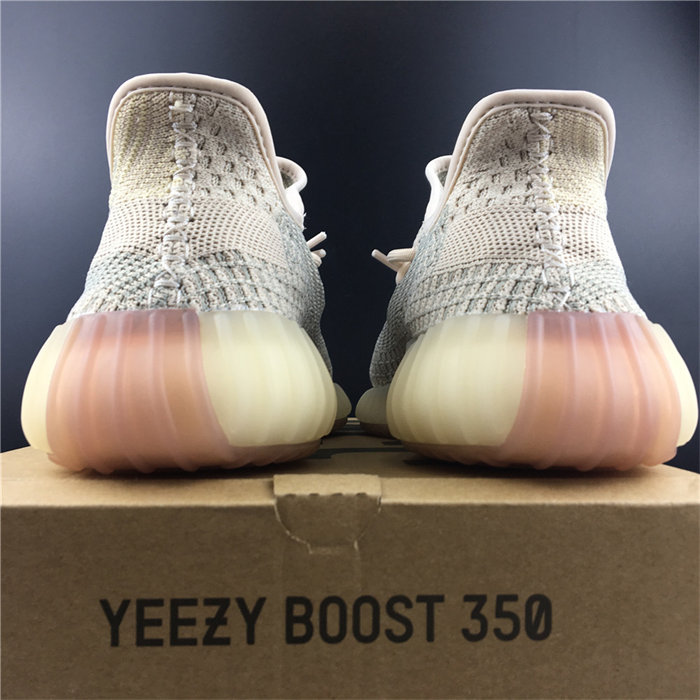 ADS Yeezy Boost 350 V2 Citrin (Non-Reflective) FW3042 detail 5