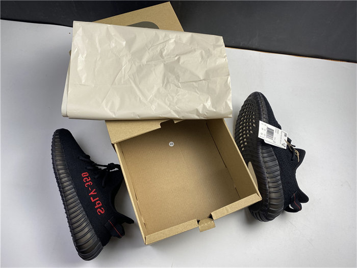 ADS Yeezy Boost 350 V2 Black Red CP9652 detail 7