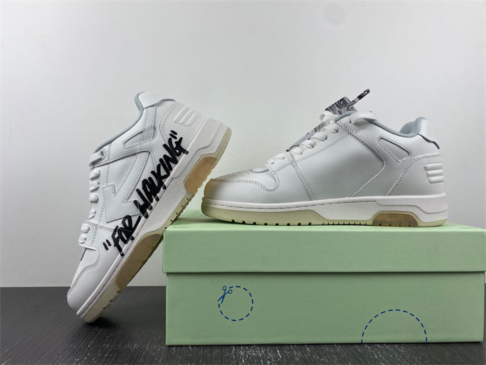 OW Out Of Office OOO Low Tops For Walking White Black OMIA189R21LEA0020101 detail 2