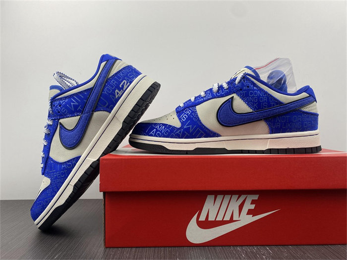 NK Dunk Low Jackie Robinson DV2122-400 detail 2