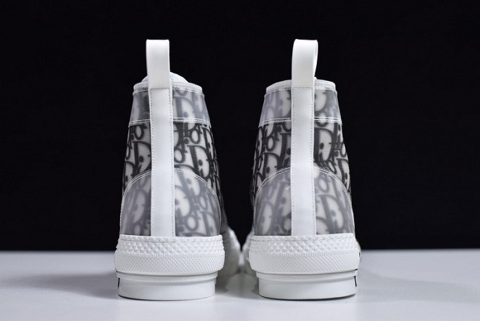 B23 Oblique High Top Sneakers white T004801-1069 detail 11