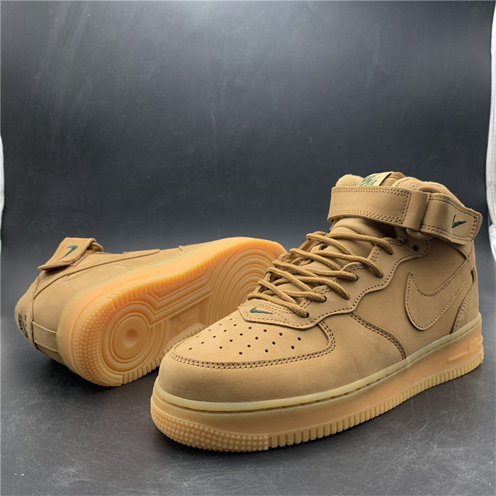 NK Air Force 1 Mid Flax 715889-200 detail 3