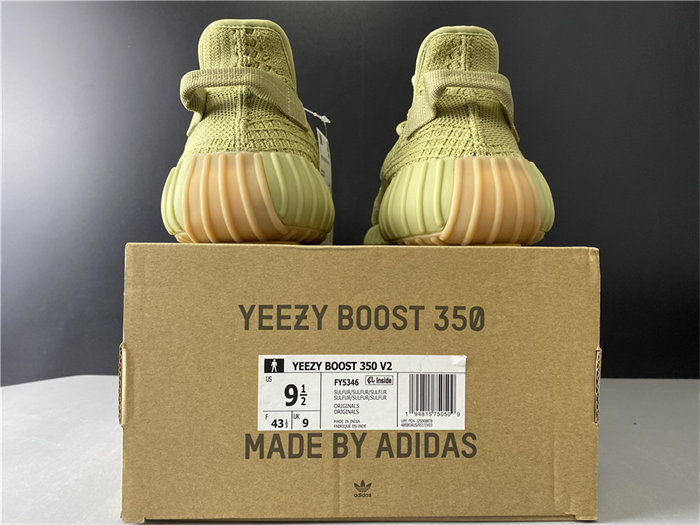 ADS Yeezy Boost 350 V2 Sulfur FY5346 detail 5