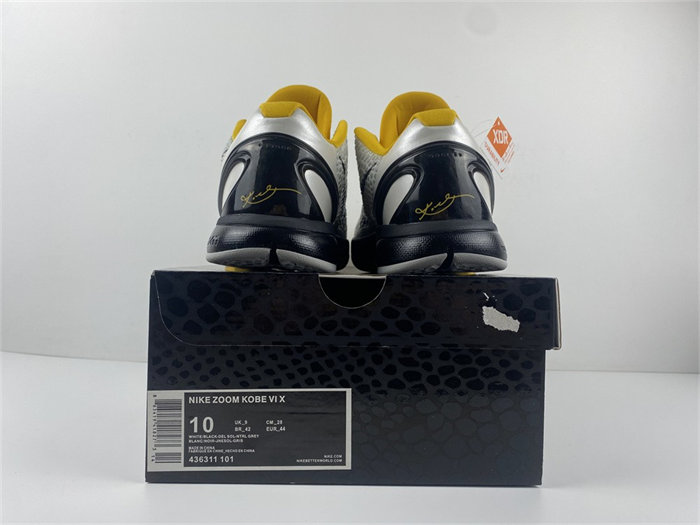 NK Zoom Kobe 6 White Del Sol 436311-101 detail 5