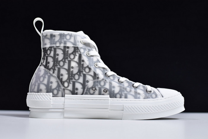 B23 Oblique High Top Sneakers white T004801-1069 detail 19