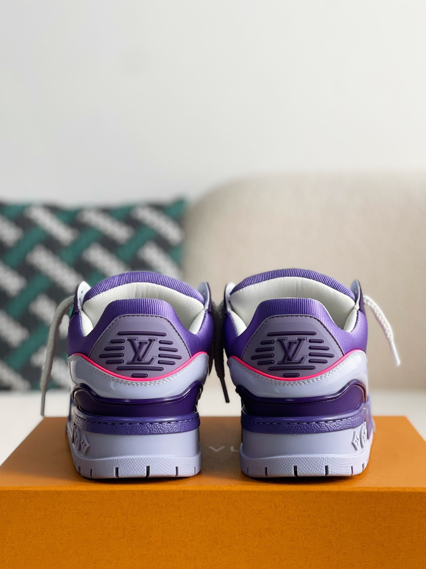 L X V TRAINER MAXI SNEAKERS detail 3