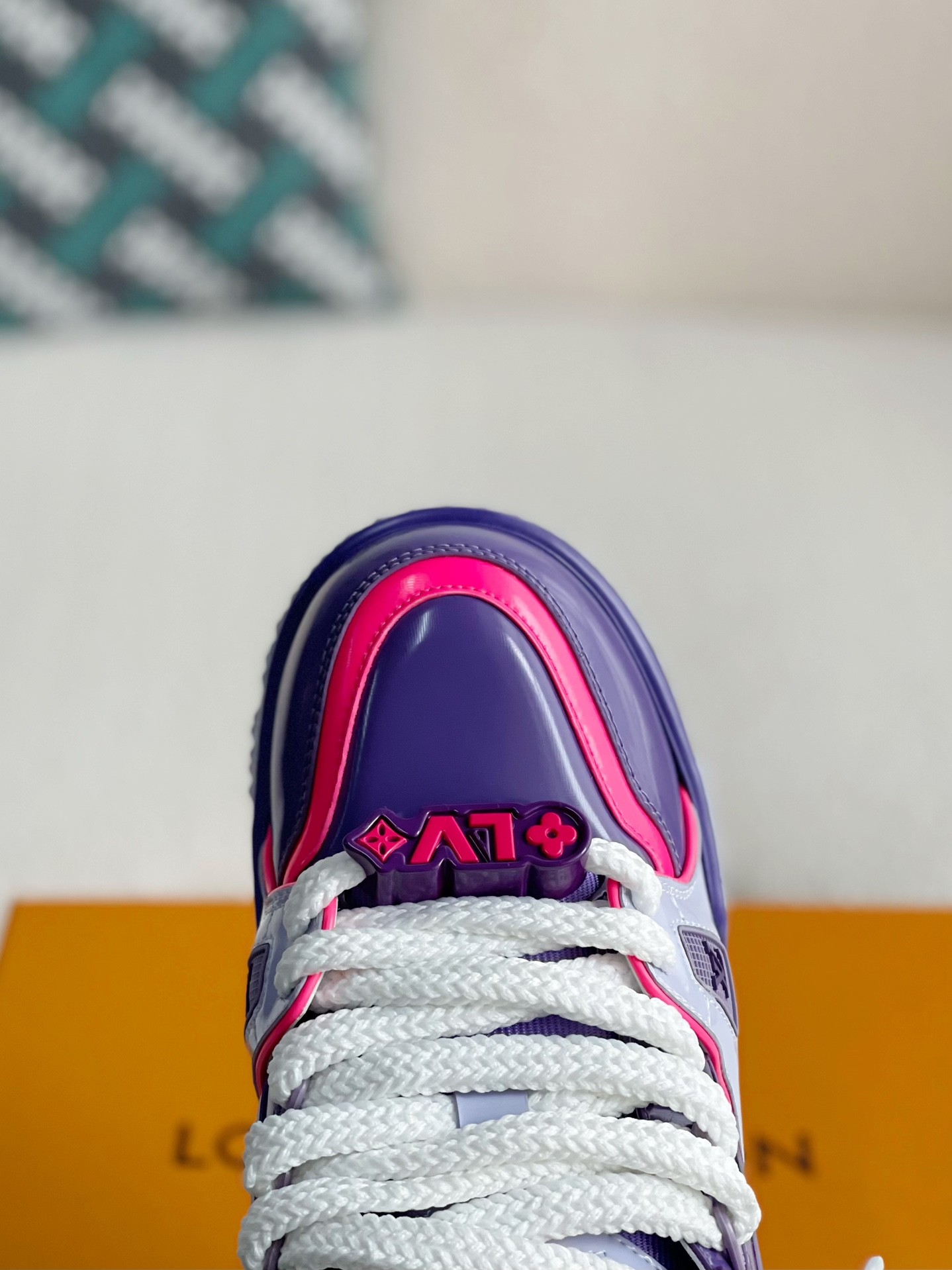L X V TRAINER MAXI SNEAKERS detail 9
