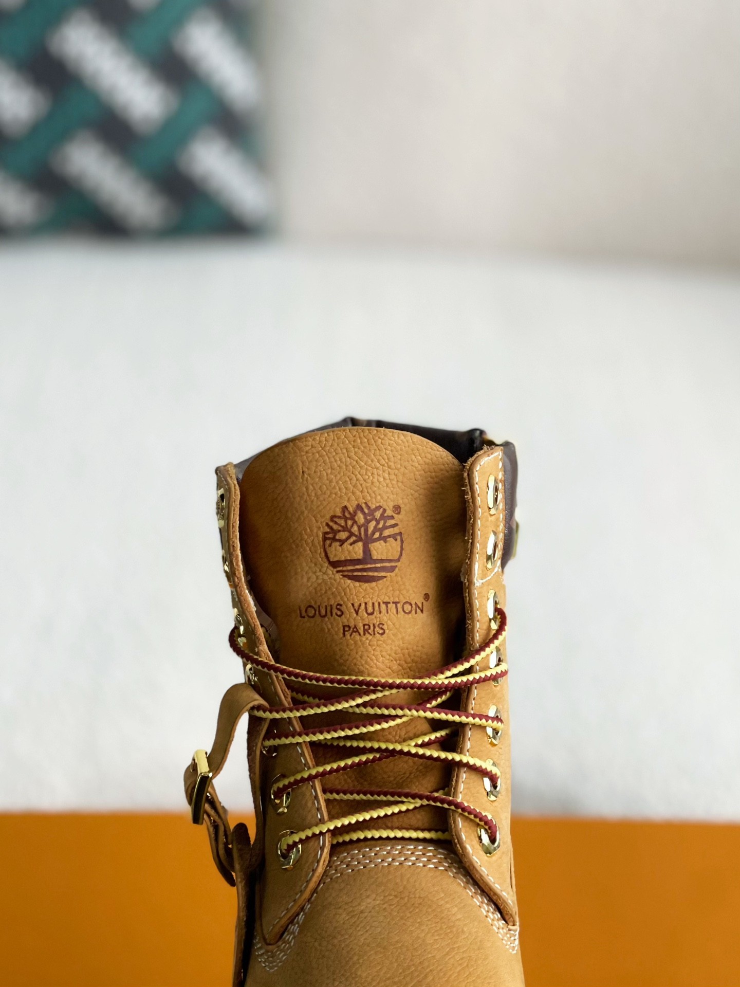 L X V & Timland Martin boots detail 9