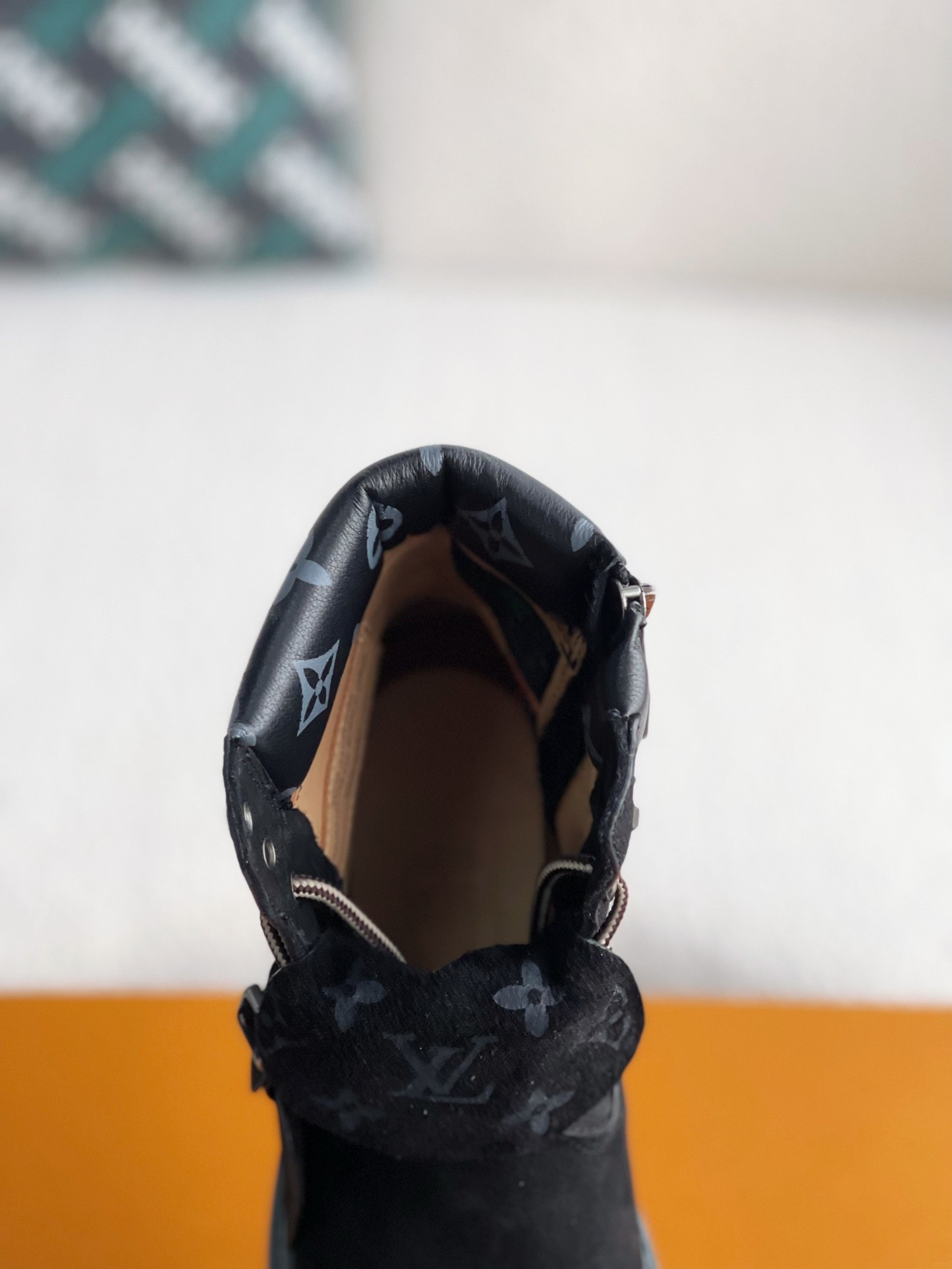 L X V & Timland Martin boots detail 10