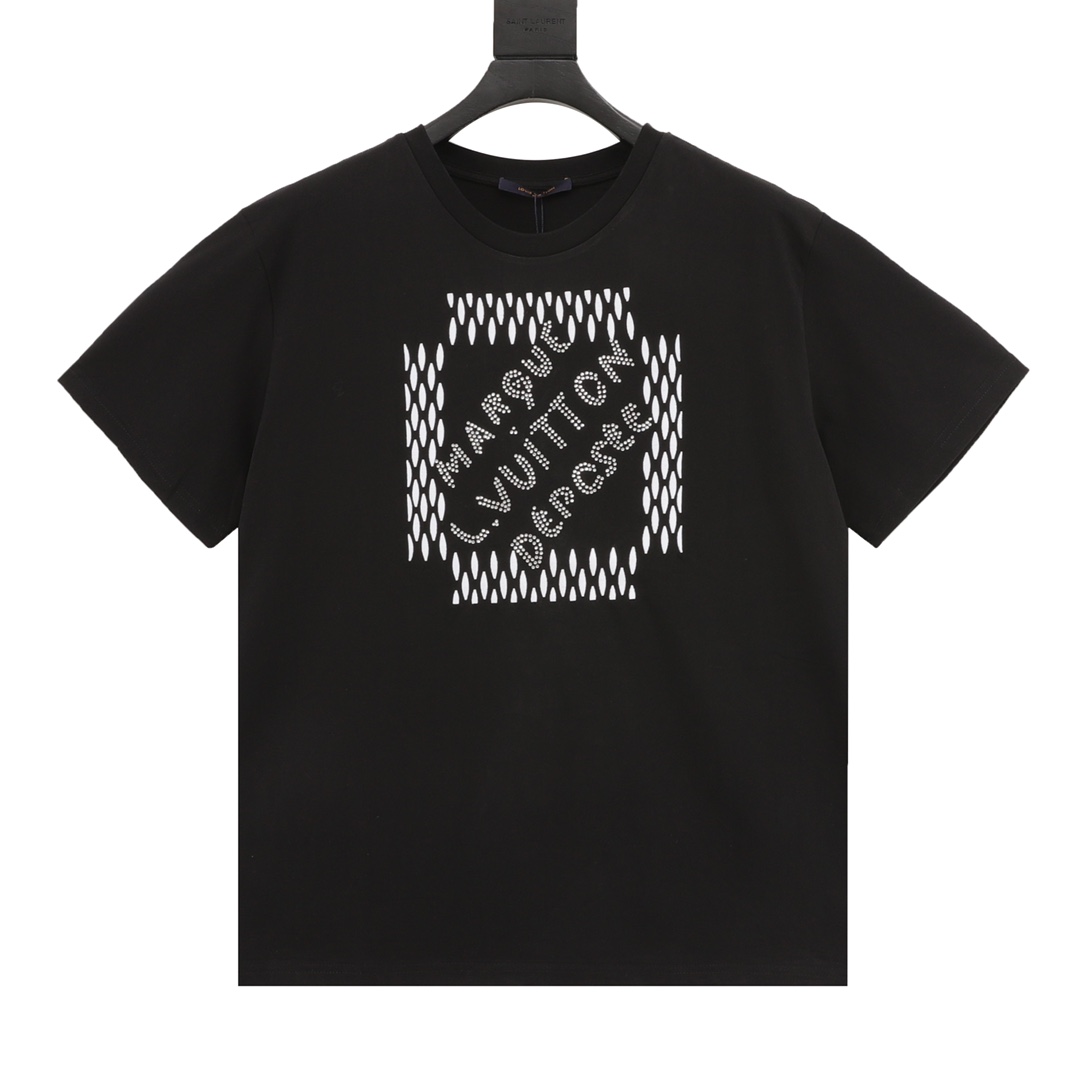 L X V Logo lettering T-shirt