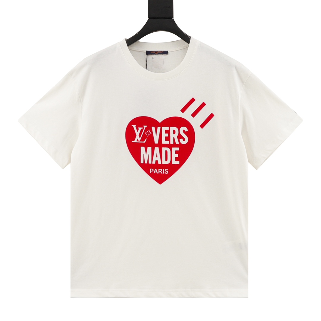 L X V Logo lettering T-shirt