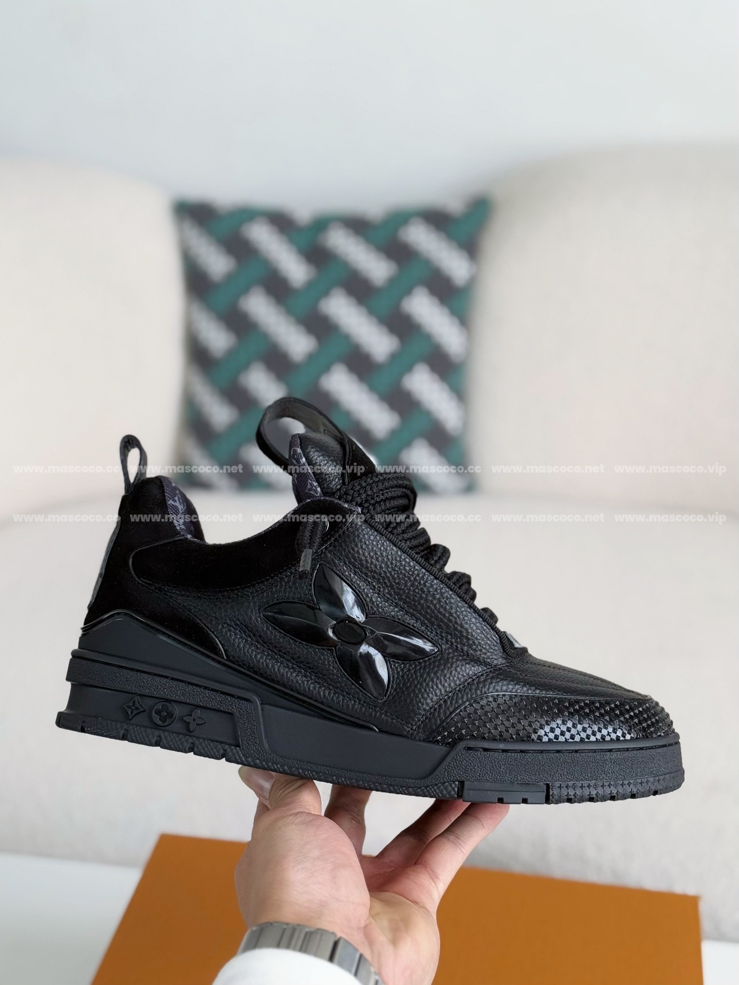 L X V SKATE LOW-TOP SNEAKERS detail 6