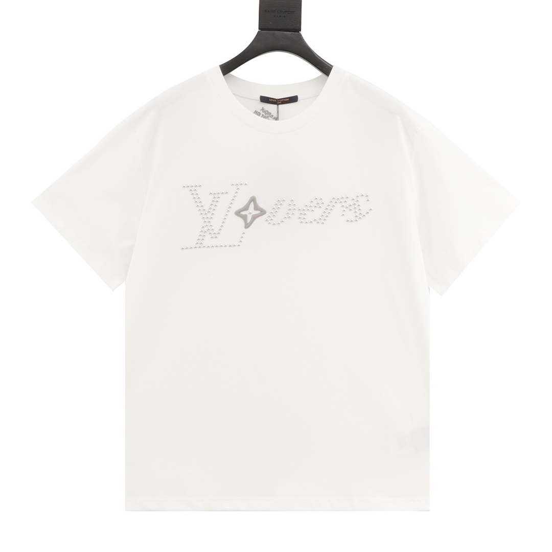 L X V Logo lettering T-shirt