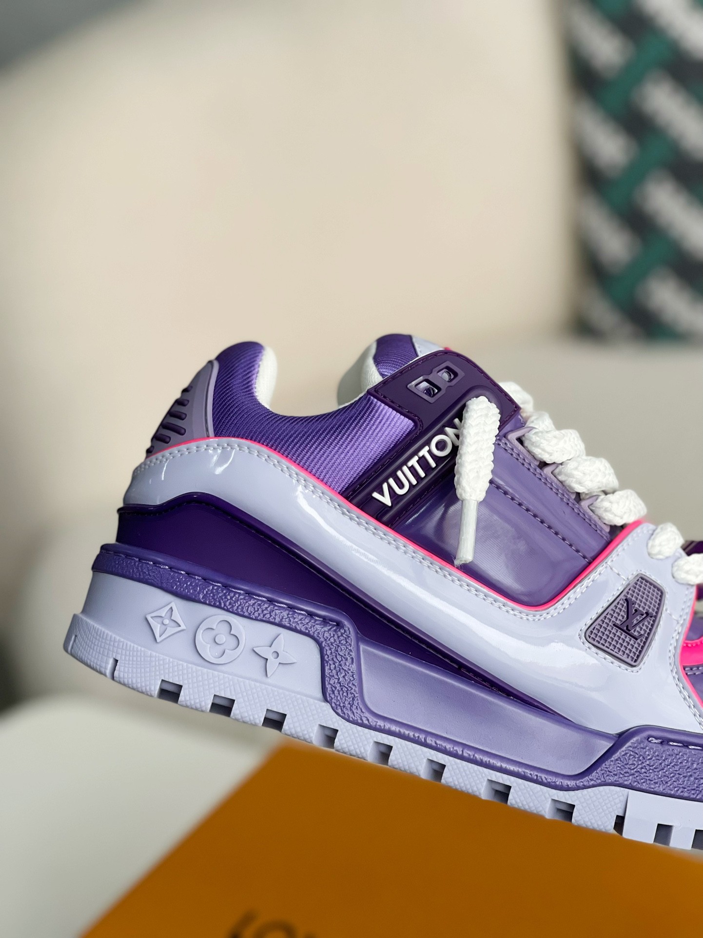 L X V TRAINER MAXI SNEAKERS detail 7