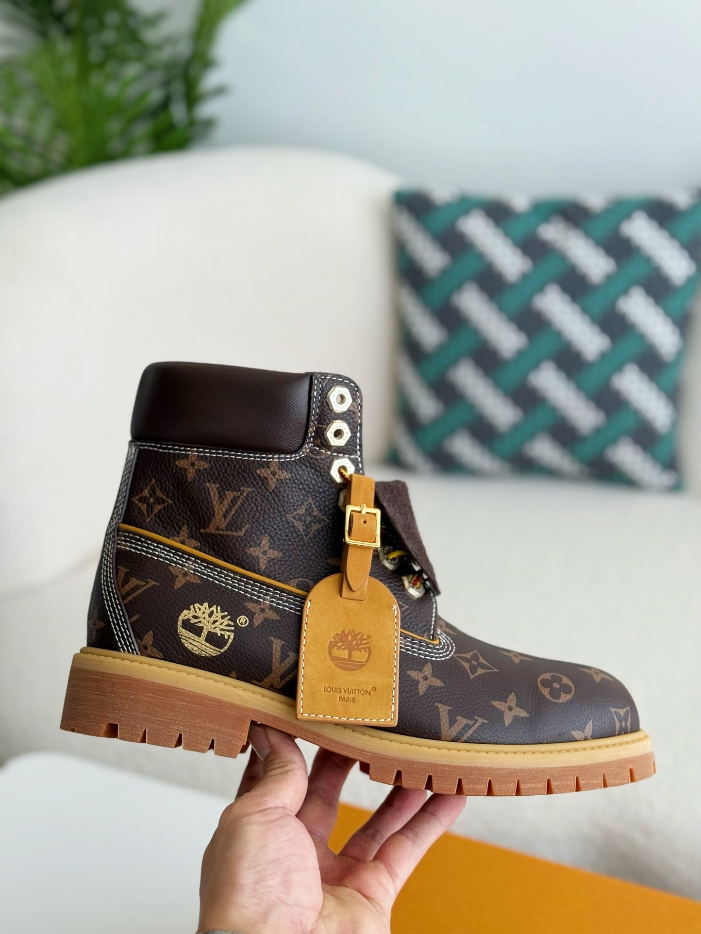 L X V x Timland boots/Martin boots/boots detail 6