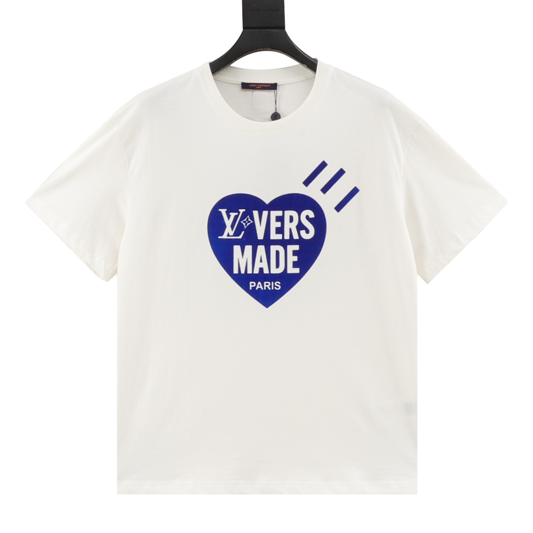L X V Logo lettering T-shirt
