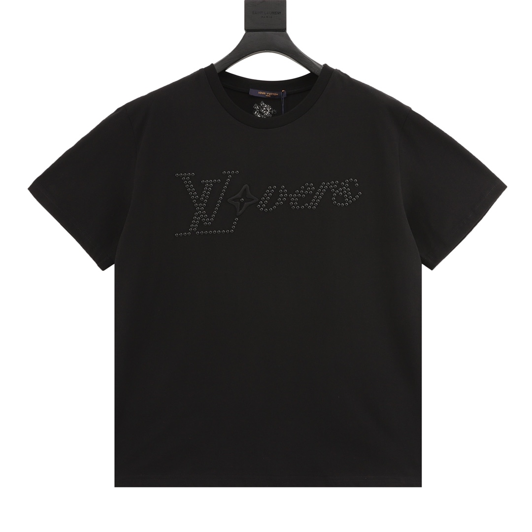 L X V Logo lettering T-shirt