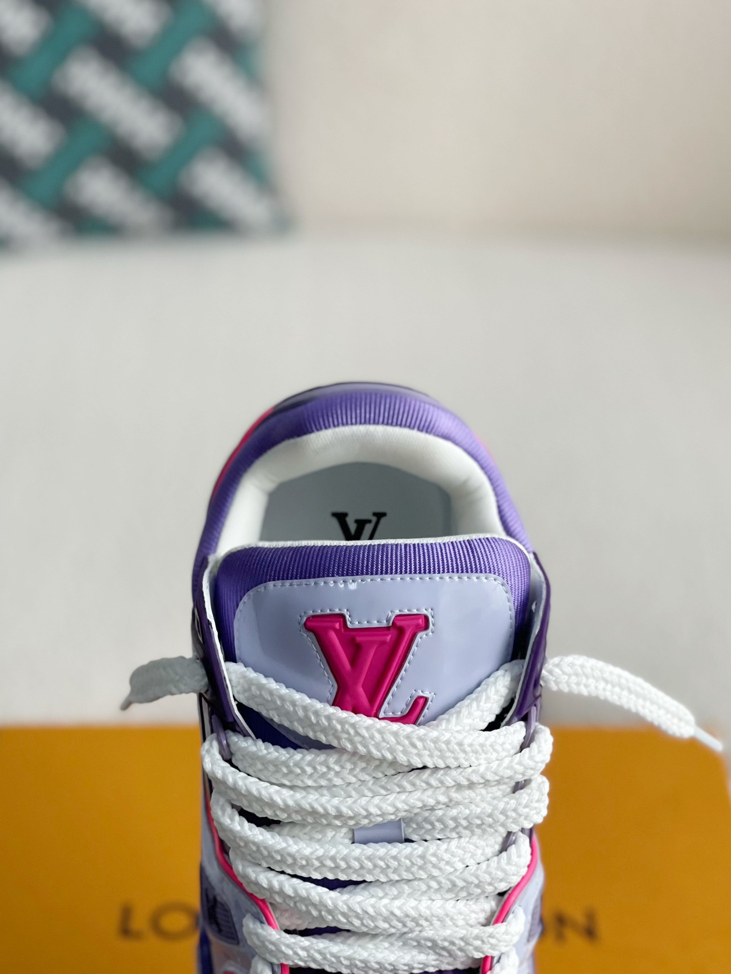 L X V TRAINER MAXI SNEAKERS detail 8