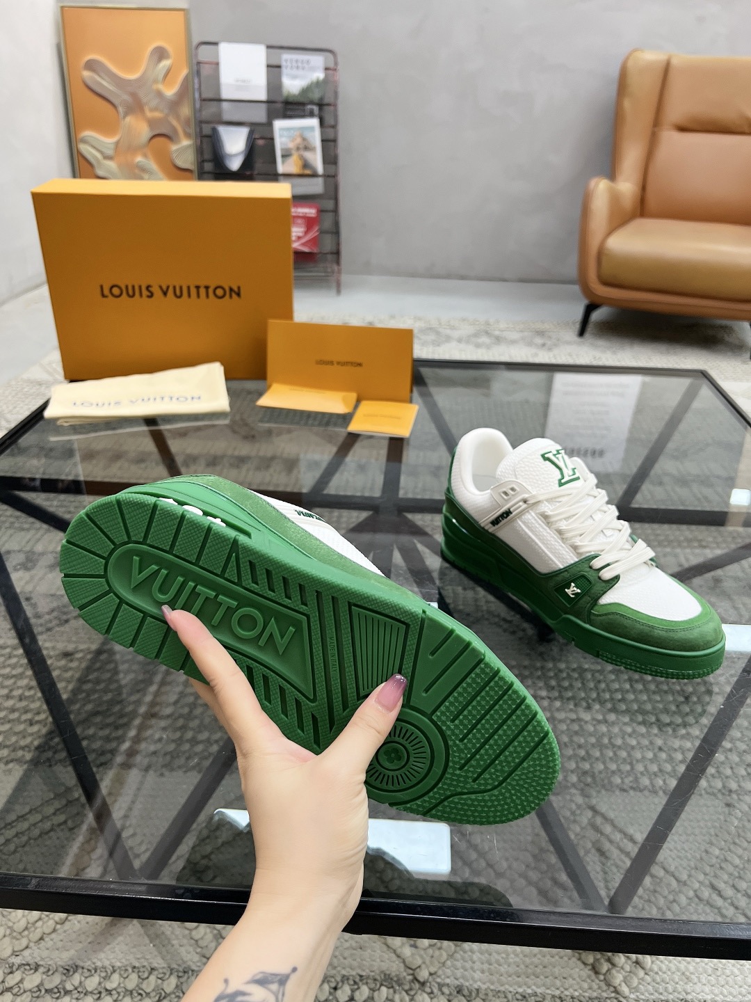L X V TRAINER Sneakers detail 8