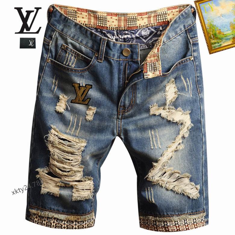 L X V Jean shorts