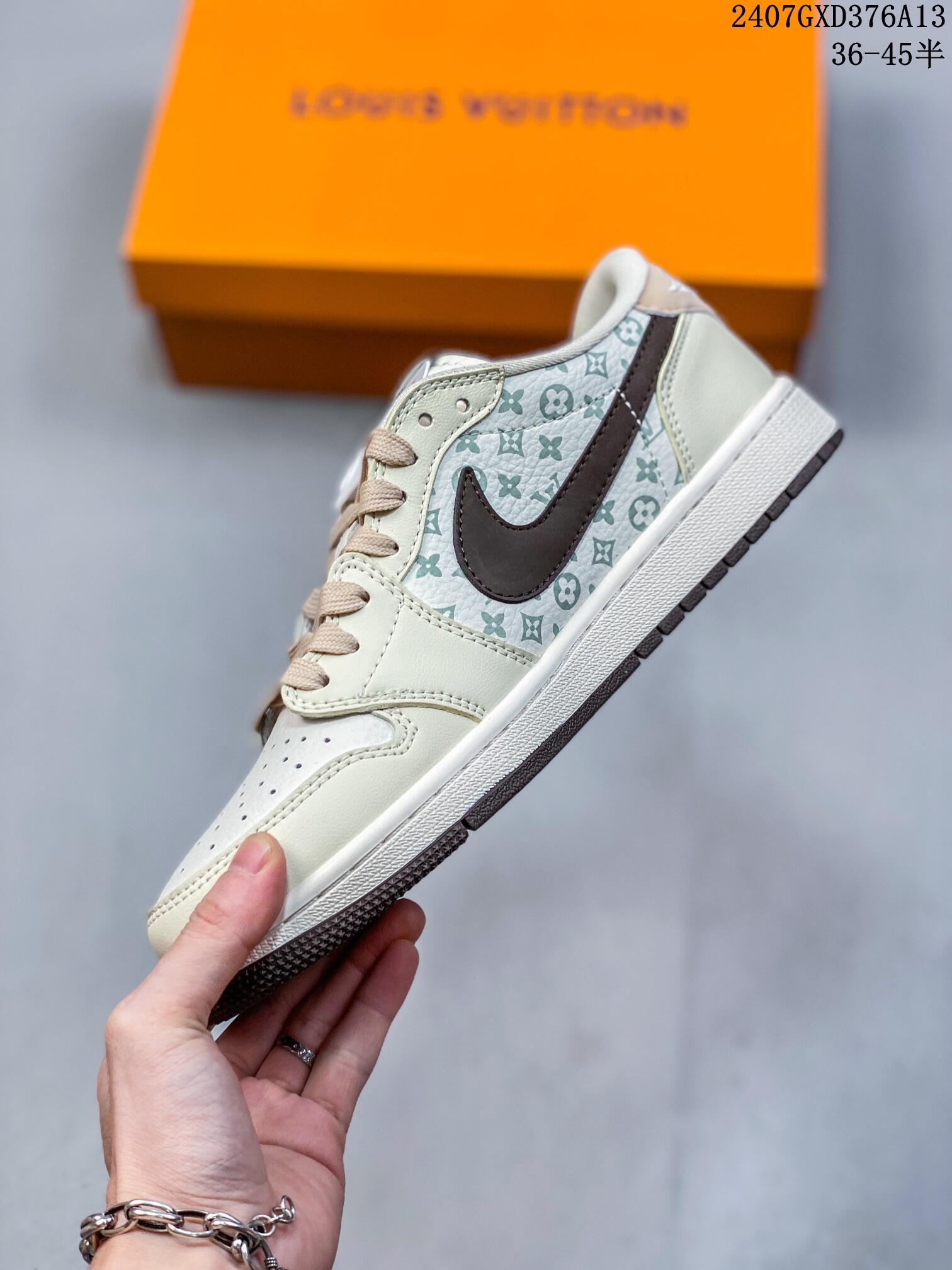 L X V X AIR JRD 1 LOW Sneaker detail 2