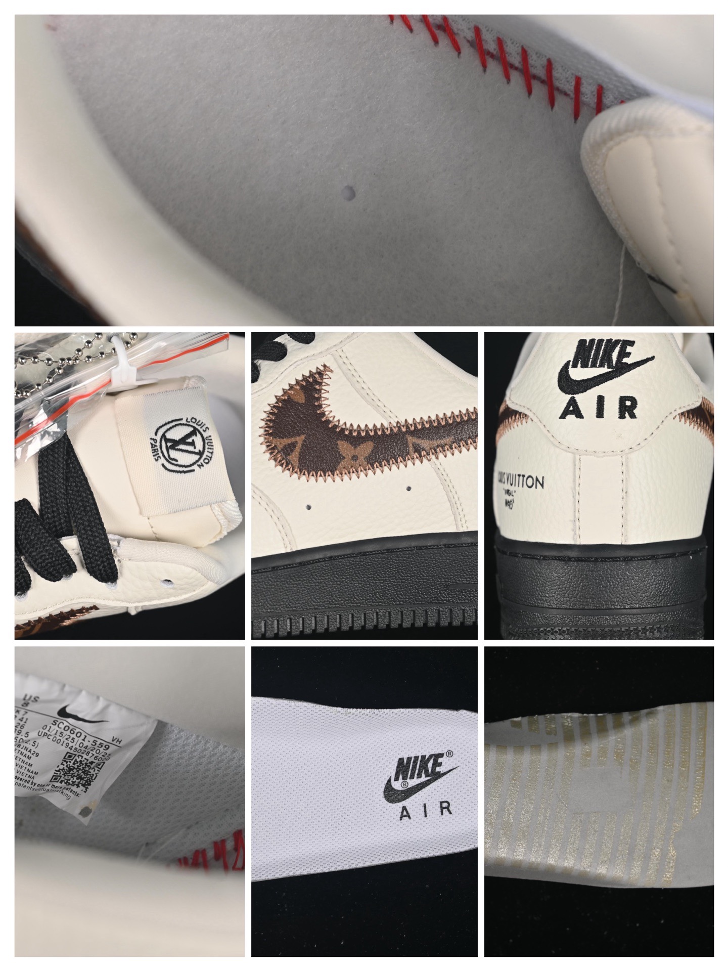 L X V X NK AIR FORCE 1 Sneaker detail 8