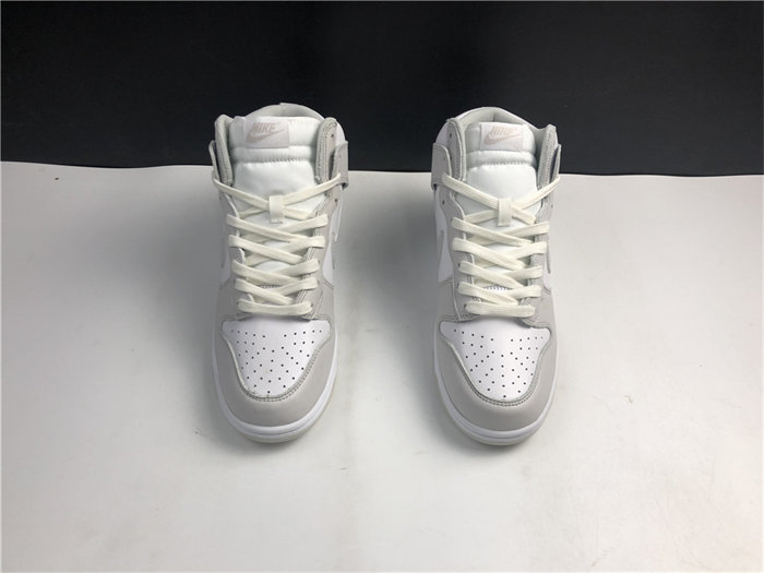 NK Dunk High Retro White Vast Grey DD1399-100 detail 4