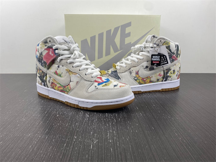 NK SB Dunk High Supreme Rammellzee FD8779-100