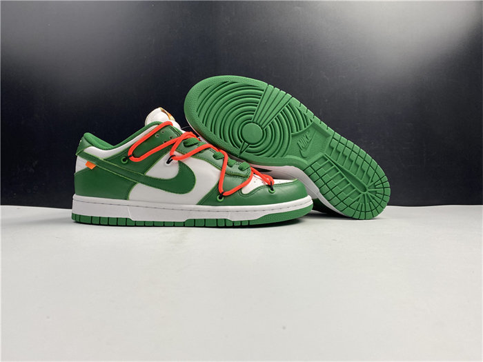 OW x NK Dunk Low CT0856-100 detail 3