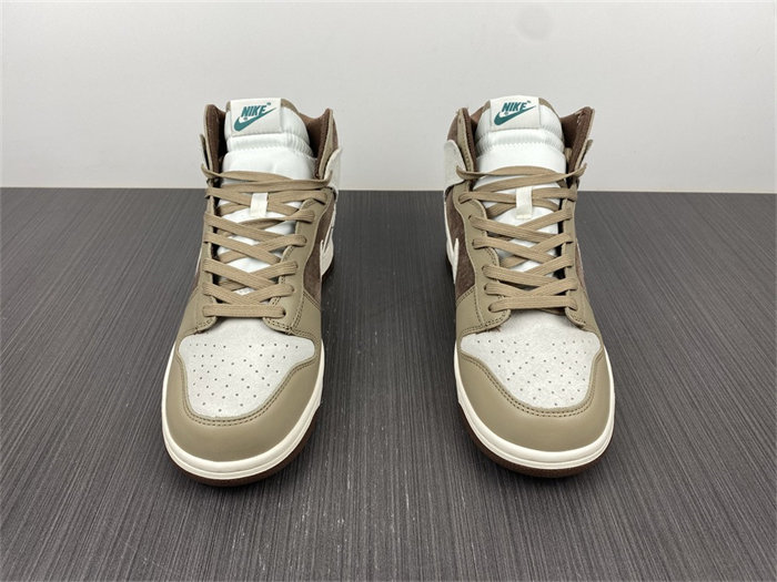 NK Dunk High Light Chocolate DH5348-100 detail 4