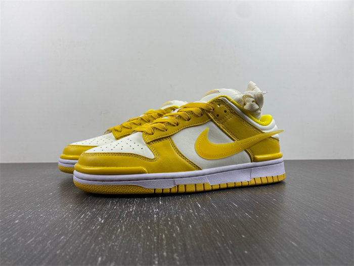 NK Dunk Low Twist “Vivid Sulfur” DZ2794-100 detail 7