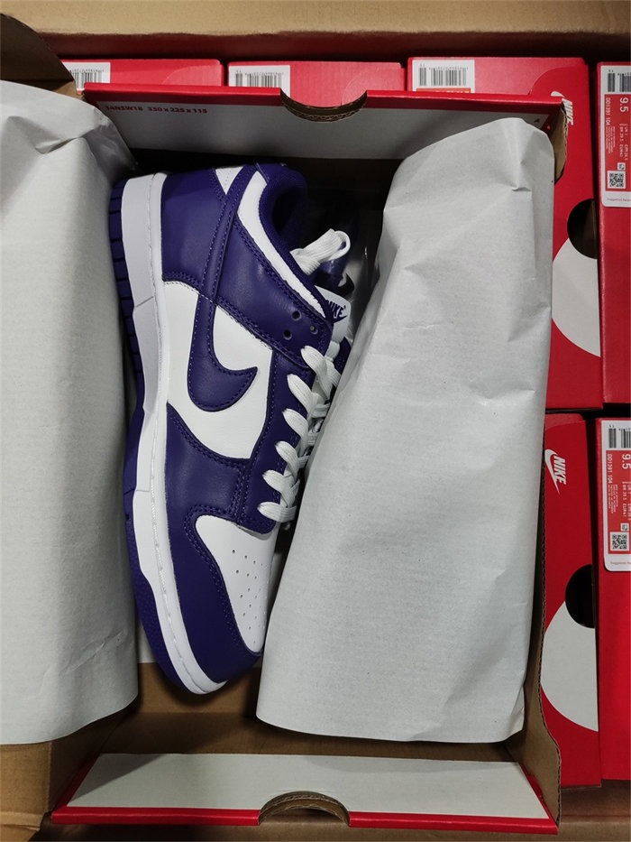 NK Dunk Low Championship Court Purple DD1391-104 detail 7