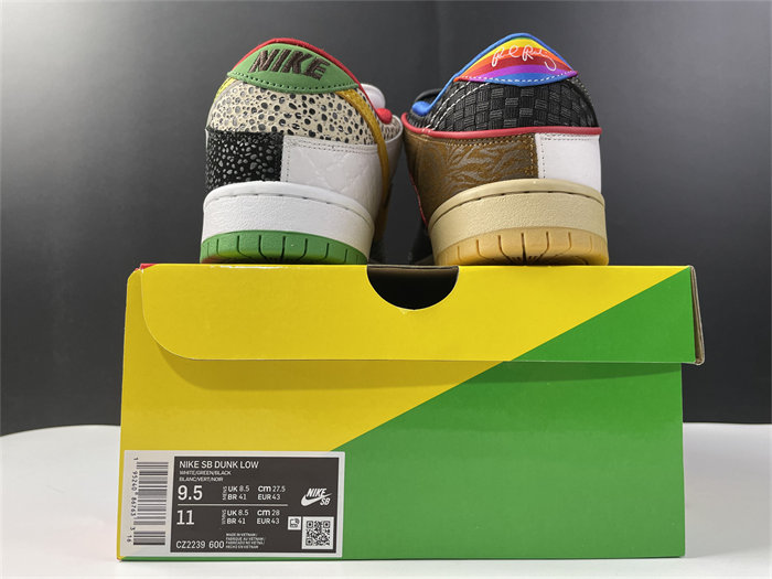 NK SB Dunk Low What The Paul CZ2239-600 detail 5