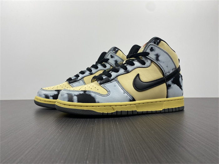 NK Dunk High 1985 Black Acid Wash DD9404-700