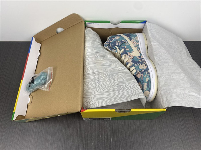 NK SB Dunk High Hawaii CZ2232-300 detail 7