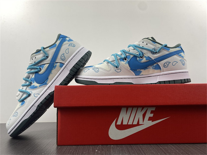 NK Dunk Low RETRO DH0957-100 detail 2