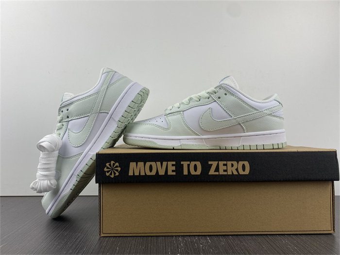 NK Dunk Low Next Nature White Mint DN1431-102 detail 2