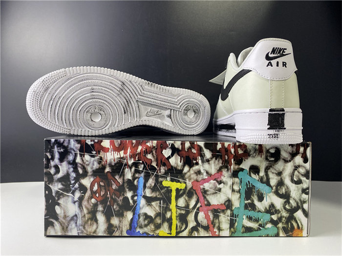 NK Air Force 1 Low G-Dragon Peaceminusone Para-Noise 2.0 DD3223-100 detail 6