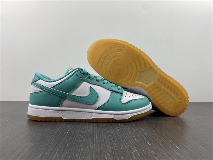 NK Dunk Low Teal Zeal DV2190-100 detail 3