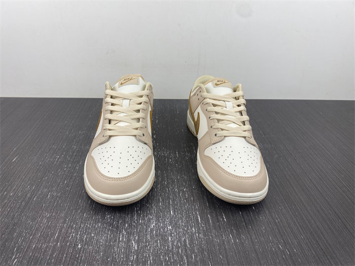NK Dunk Low Phantom Metallic Gold DX5930-001 detail 6