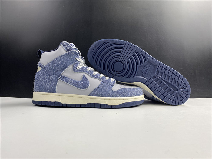 NK Dunk High AB Notre Midnight Navy CW3092 -400 detail 3